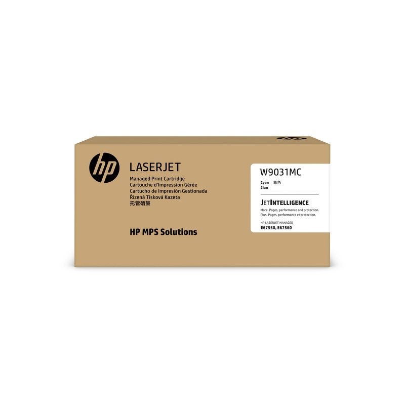 TONER HP AZUL W9031MC MFP E67550, E67560