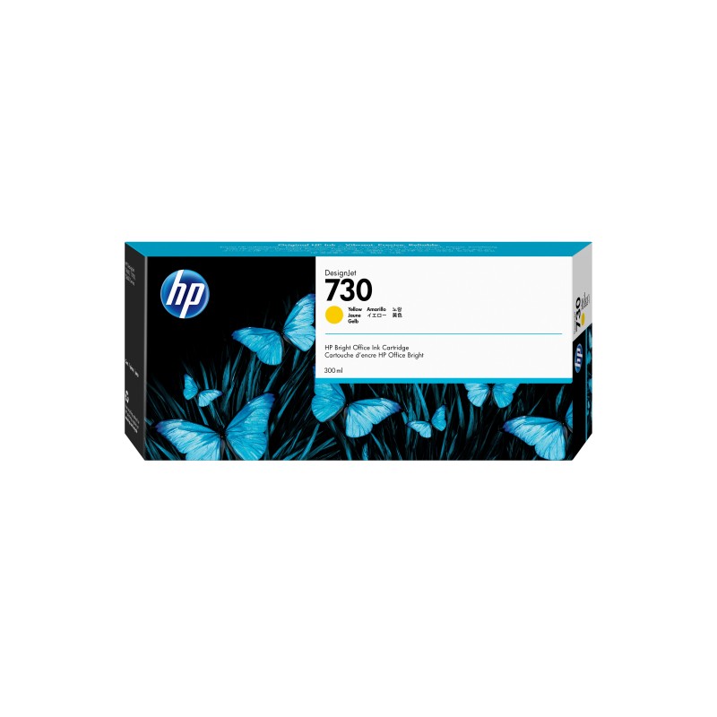 TINTEIRO 730 P2V70A AMARELO PLOT T1600 / T1700 / T2600 300ML