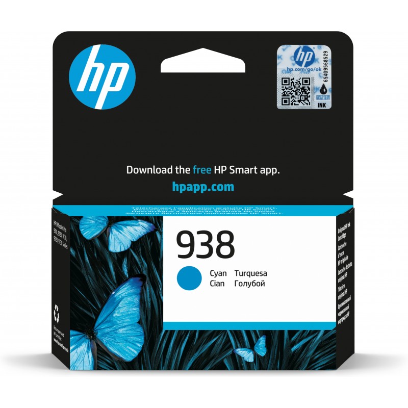 TINTEIRO HP 938 4S6X5PE AZUL 97XX