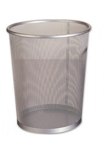 CESTO LIXO OFFIMAX 14L CINZA