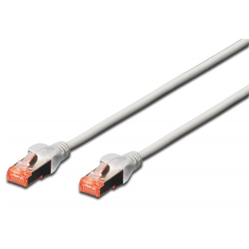 CABO REDE CAT6 10M U/UTP EWENT CINZA