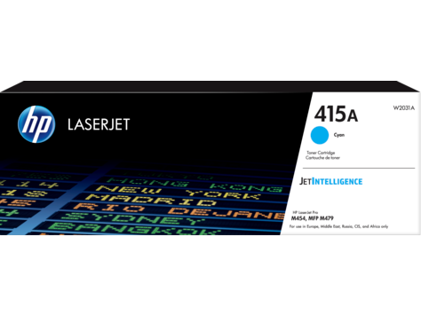 TONER HP 415A CIANO LJ PRO M45X/M47X (2,100 PAG)