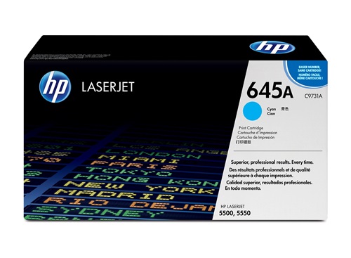 TONER HP C9731A * 5500 CYAN / AZUL