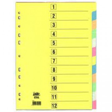 SEPARADOR A4 OFFIMAX  1 A12