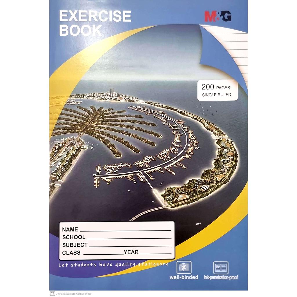 CADERNO M&G AGRAF A4 200 FOLHAS