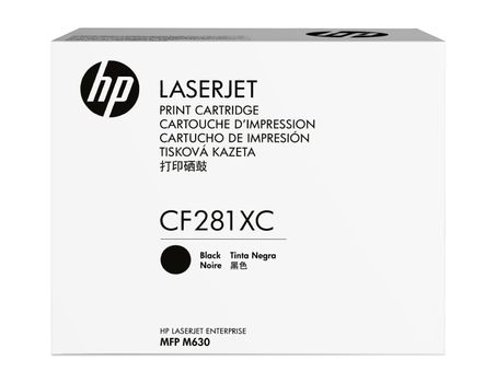 TONER HP CF281XC M630 BLACK CONTRACT