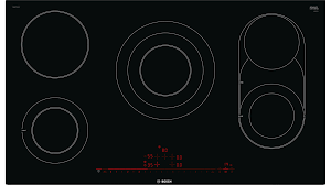 PLACA BOSCH 90CM V.CERAMICA SERIE 8 5P