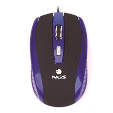 MOUSE NGS 800/1600 DPI 5 BOTOES TICK C/FIO